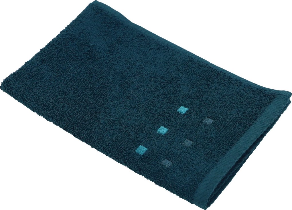 XXXLutz UTERÁK PRE HOSTÍ, 30/50 cm, petrolejová Esposa - Kúpeľňový textil - 004893002821