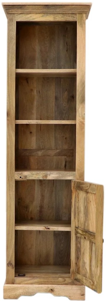 furniture-nabytek.cz - Knižnica 60 cm z masívu mango 60x200x45