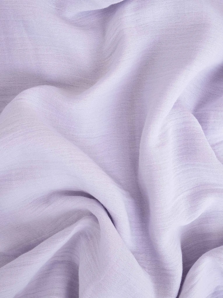 Mušelínová obliečka na vankúš 50 x 70 cm - Alexia lila