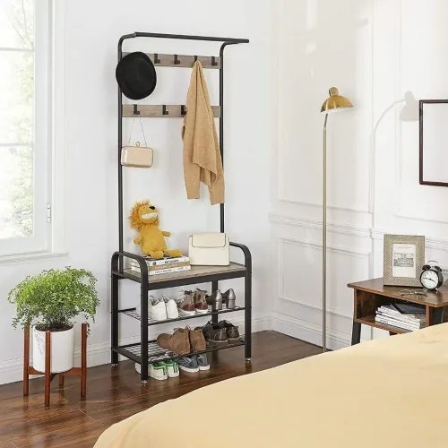 Predsieňový vešiak s botníkom VASAGLE HSR40MB