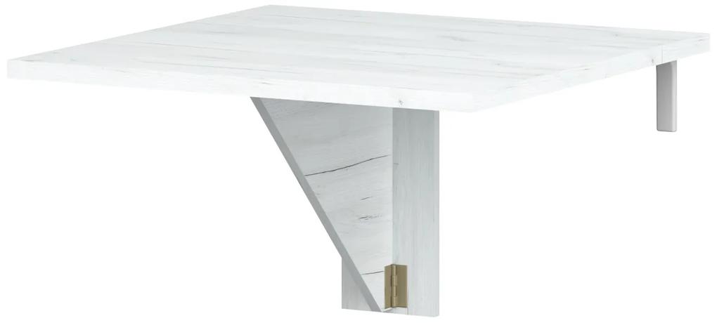 Jedálenský stôl Elston 7 (craft biely) (pre 2 osoby). Vlastná spoľahlivá doprava až k Vám domov. 1051400