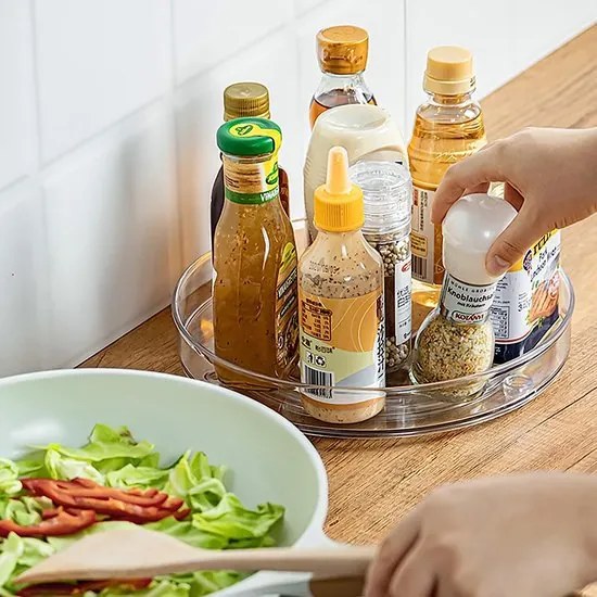 Otočný organizér LAZY SUSAN Orion - nízky 3,5 cm / pr. 26,5 cm