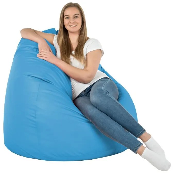 Sedací vak BAG Sako XL Ekokoža Farba: 14.Svetlo modrý