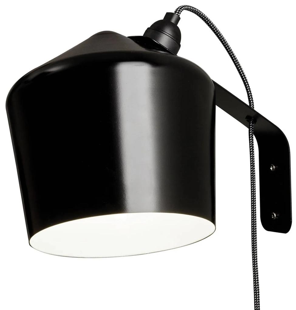 Innolux Pasila dizajnérske nástenné svetlo čierne