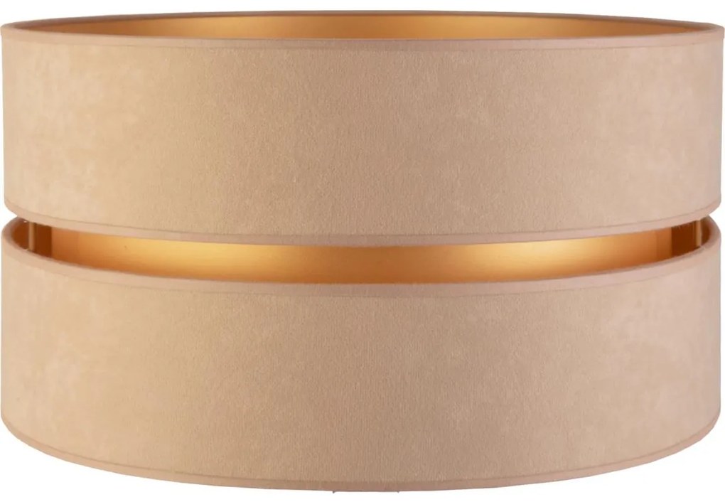 Duolla - Tienidlo univerzálne DUO E27 pr. 40 cm béžová/zlatá