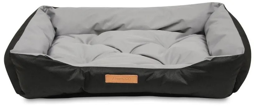 Pelech pre psov MILO - prešívaný - šedý/čierny