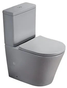 Wc kombi kombinovaný SAT Infinitio šedá mat Vario SATINF031VPSNLGRM