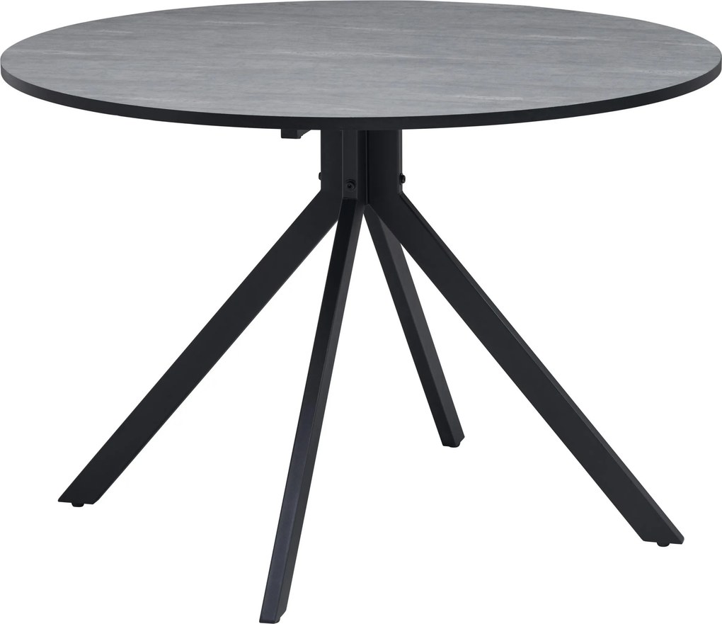 XXXLutz JEDÁLENSKÝ STÔL, sivá, 110/110/76 cm P & B - Stoly - 001467003201