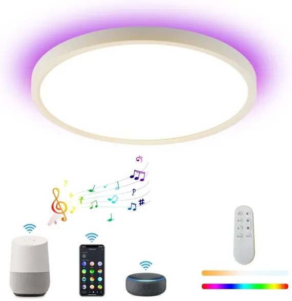 Immax NEO 07169-W60 - LED RGB Stmievateľné svietidlo TUDO 65W/230V Wi-Fi Tuya + DO