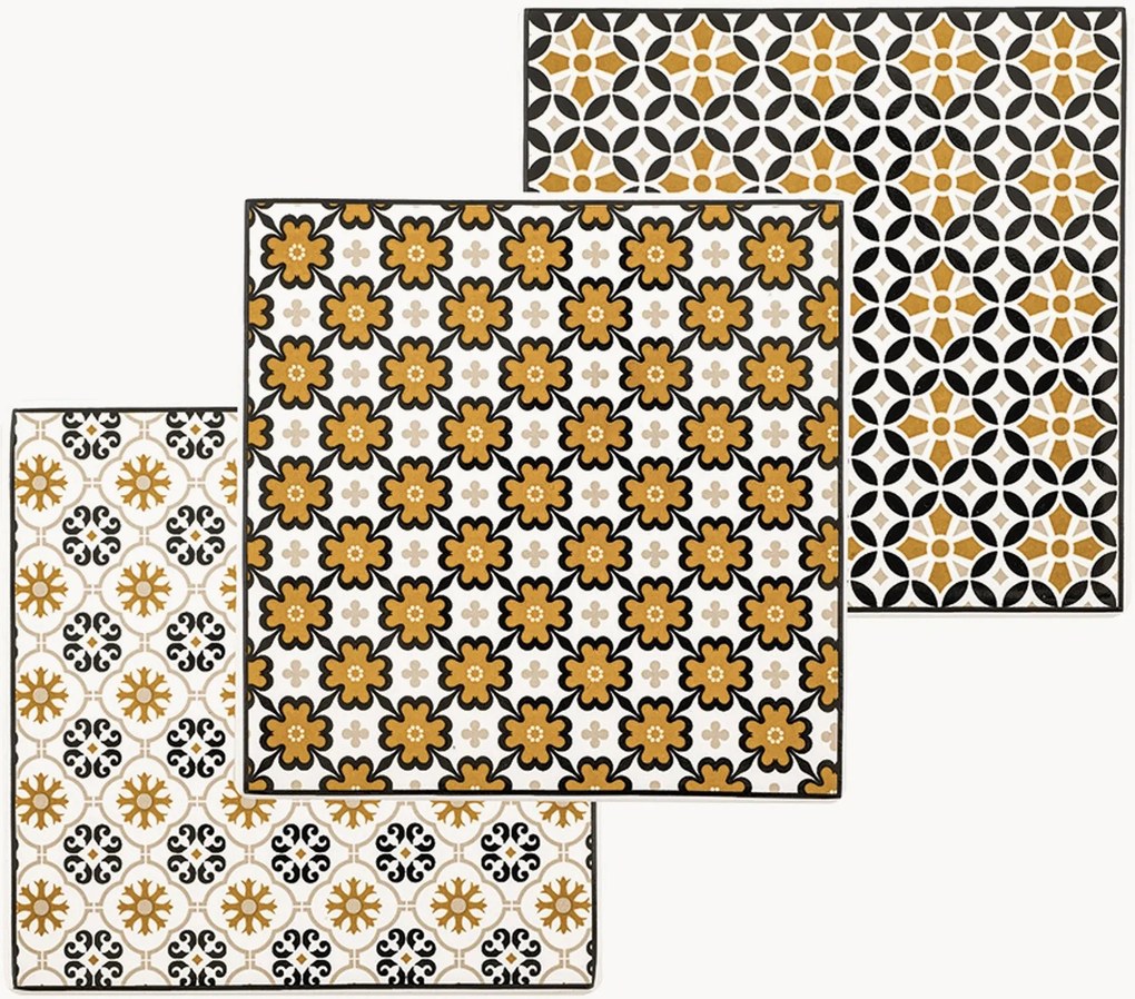 Podložky z nového kostného porcelánu Beeswax, 6 ks