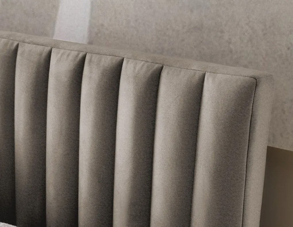 Posteľ Joy 180x200 cm, bežová látka