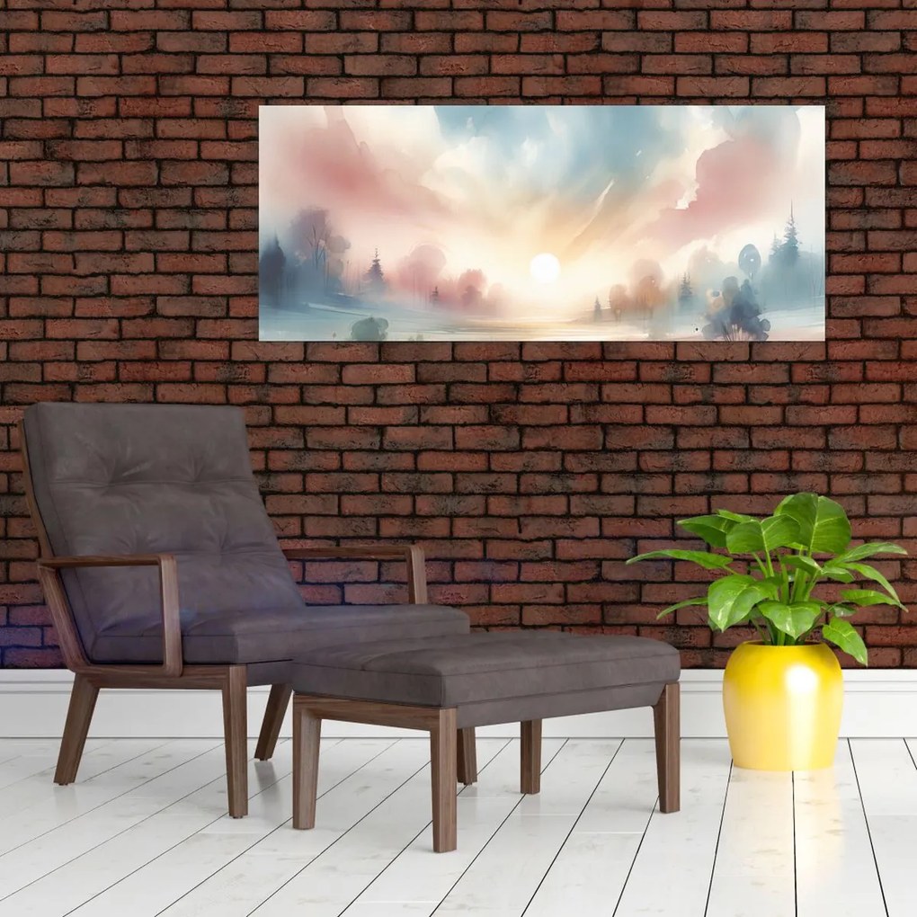 Obraz - Elegantná krajina (120x50 cm)