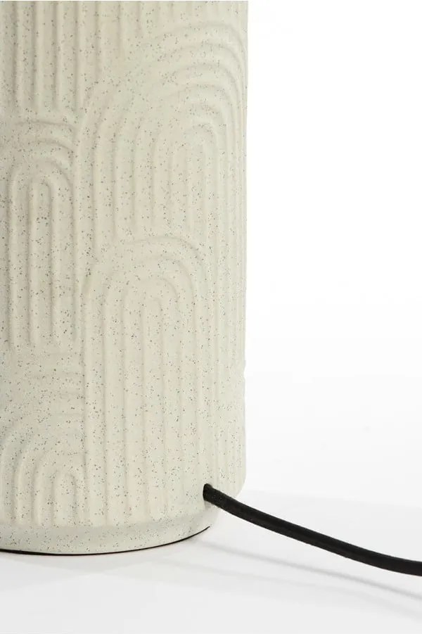 Krémový podstavec stolovej lampy 43,5 cm Diego – Light & Living