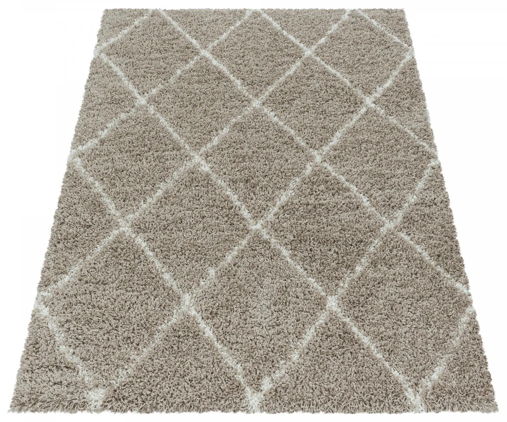 Ayyildiz koberce Kusový koberec Alvor Shaggy 3401 beige - 200x290 cm