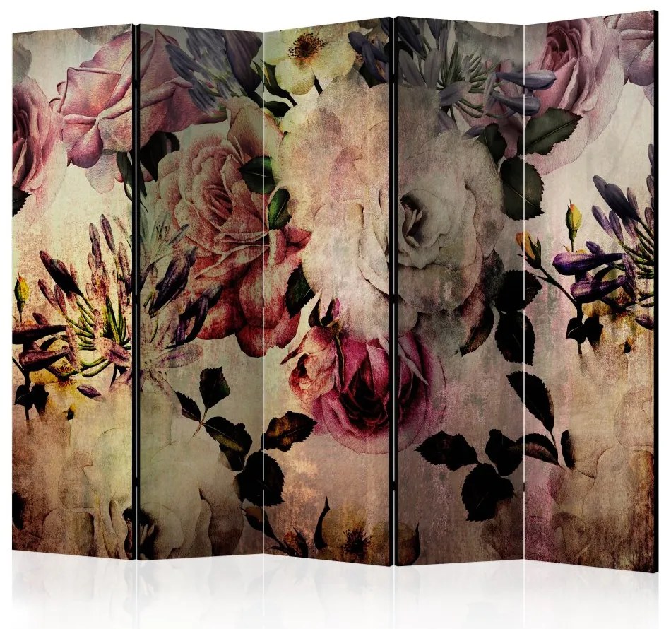 Artgeist Paraván - Nostalgia Flowers [Room Dividers]