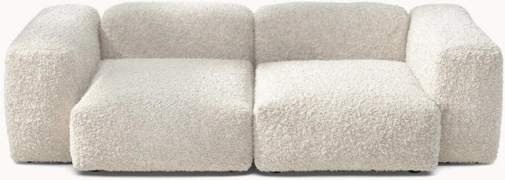 Plyšová modulárna pohovka Vetsak (2-miestna)