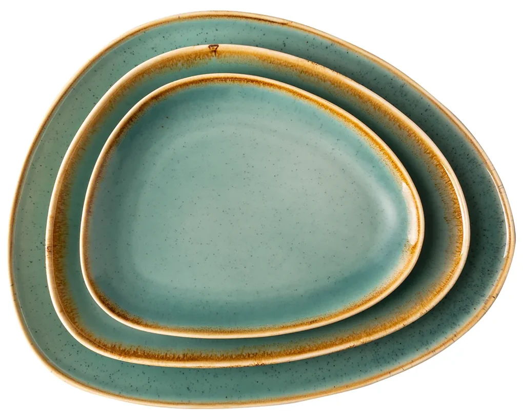 Tanier Triangle Sand tyrkysový 25 cm – Gaya - 451964