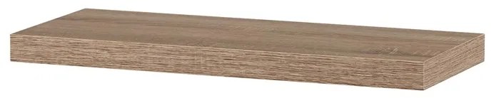 Autronic BONTEC Polička, mdf, čierna, P-001 BK Farba: Šedá