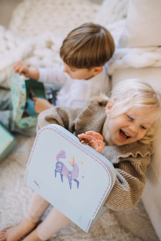 Bella Rose Detský kufrík Drak – set 2 ks