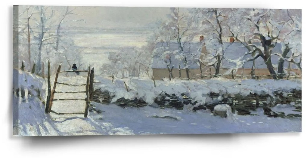 Sablio Obraz Straka - Claude Monet - 110x50 cm