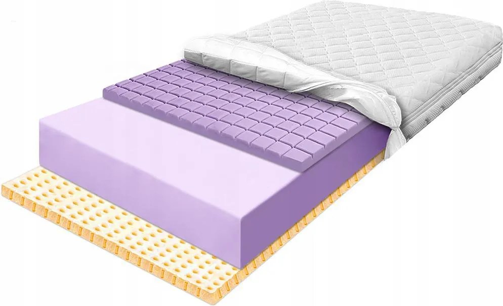 Penový matrac 160x180 latexový ventilačný 28 cm