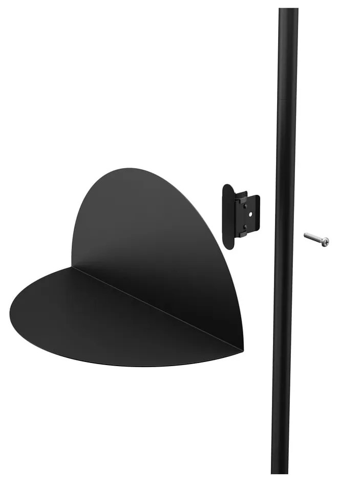 Čierny kovový modulárny policový systém 27x203,5 cm Solis – Umbra