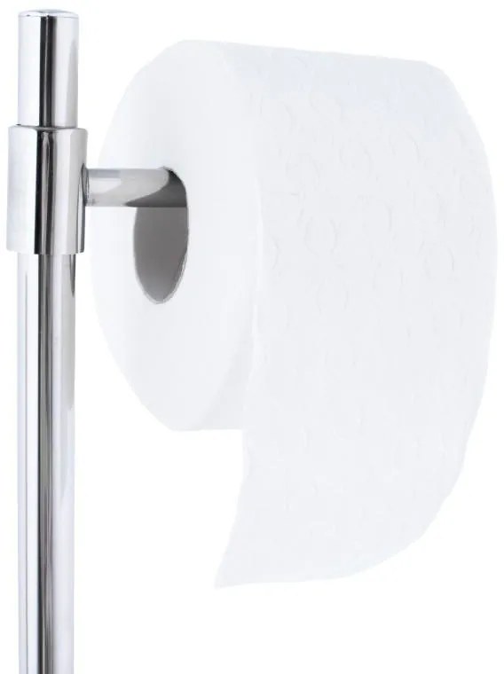 Erga Sisu, držiak na toaletný papier so zásobníkom a WC kefou 3v1, chrómová, ERG-YKA-P.SISU-CHR