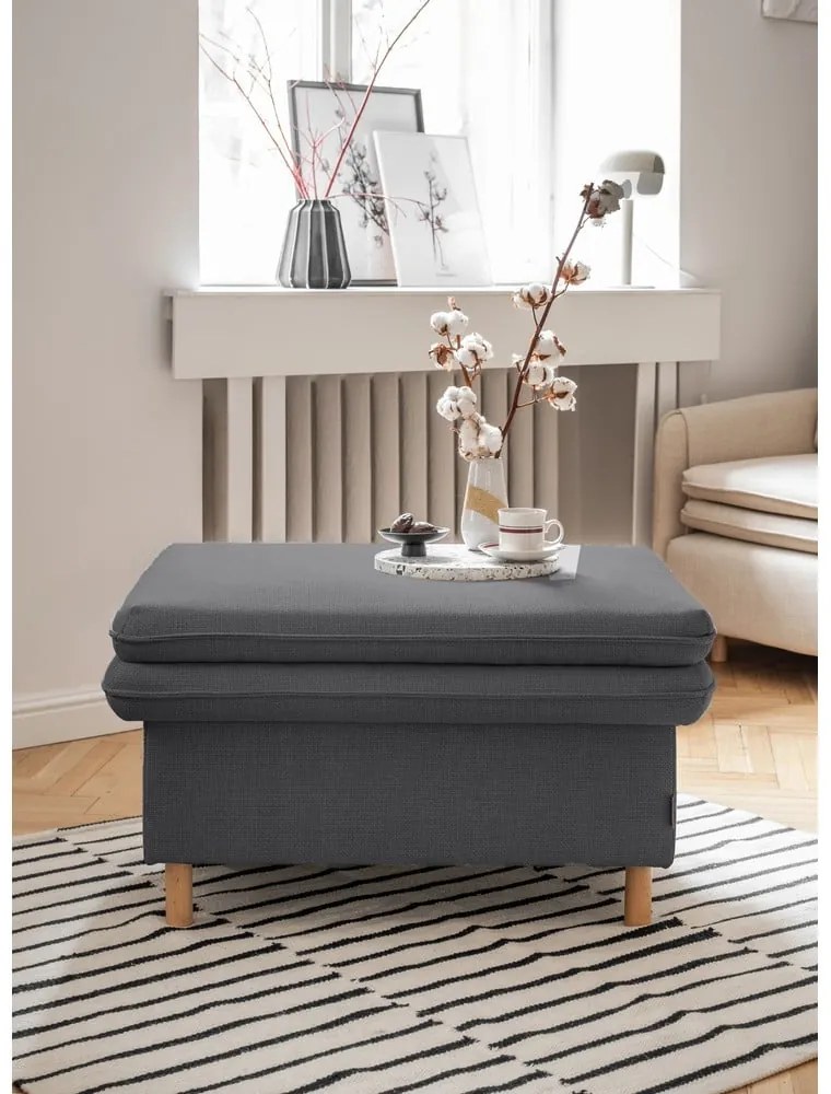 Tmavosivá podnožka Simon – Miuform