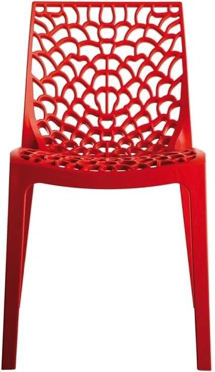 Jídelní židle Coral-C, červená S_SC03_RS SitBe
