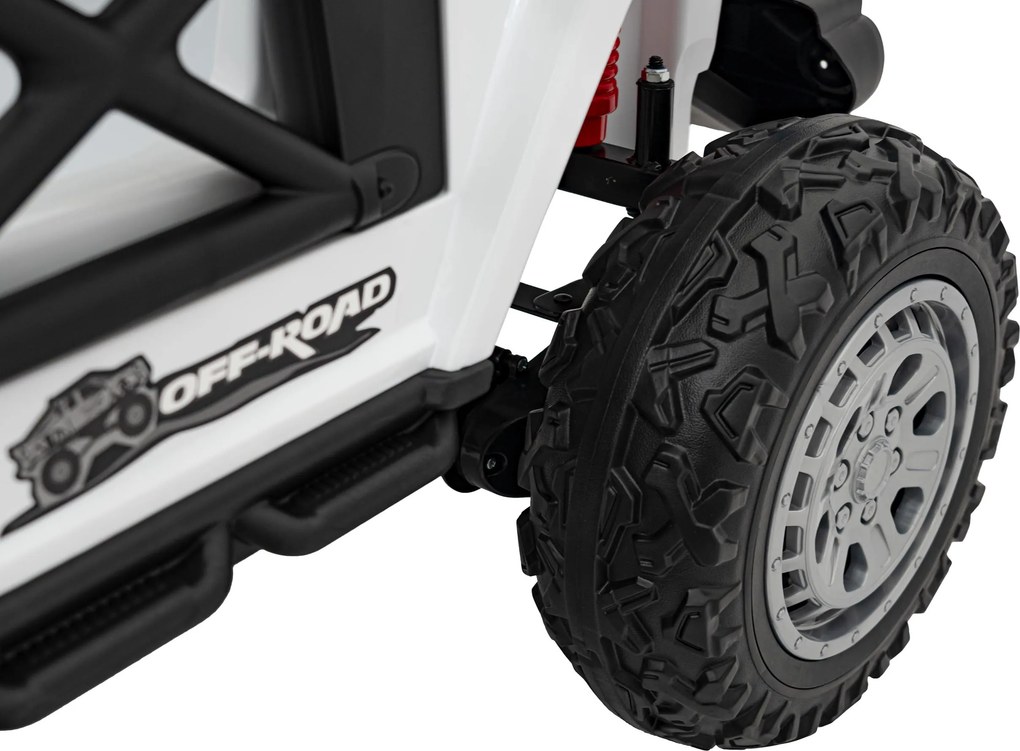 Ramiz Detské elektrické auto OFF ROAD Speed Biele