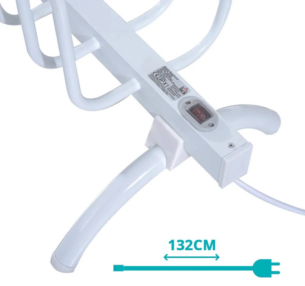 Elektrický sušiak na 4 páry obuvi, 80 W