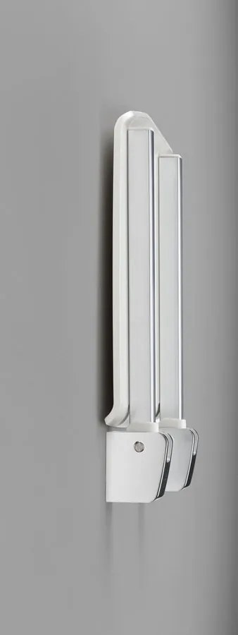 Gelco, Sklopné sedátko do sprchového kúta 32,5x32,5 cm, biela, GS120W