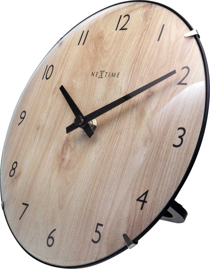 Nástenné alebo stolné hodiny Edge Wood Mini