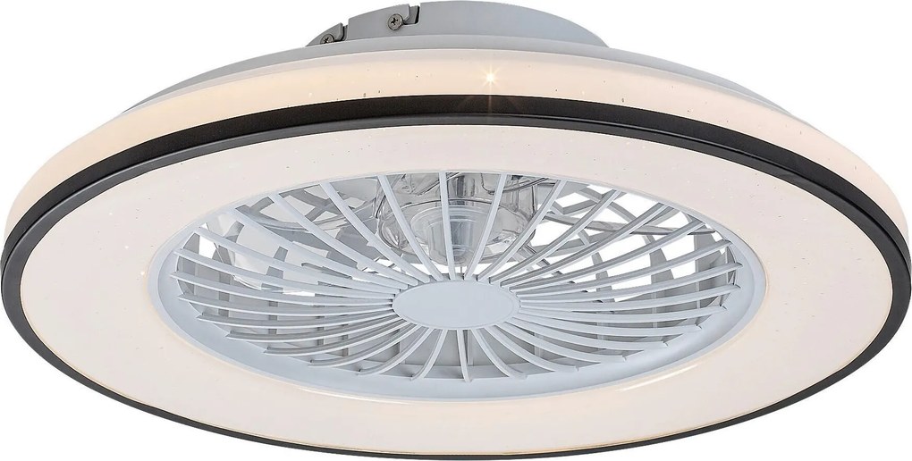XXXLutz STROPNÝ VENTILÁTOR, 48.5/14 cm Rabalux - Interiérové svietidlá - 006264081802