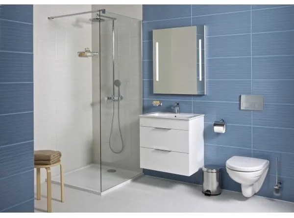 JIKA H4537621763001 - Kúpeľňová skrinka s umývadlom CUBE 80 cm biela