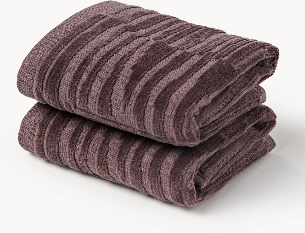 Zamatový uterák Petra, rôzne veľkosti