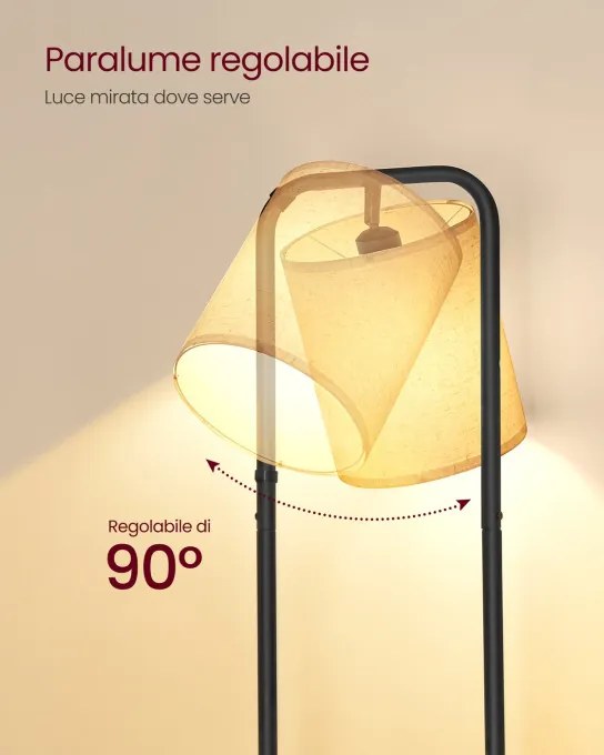 Dekoračná lampa s policami LFL001BD02