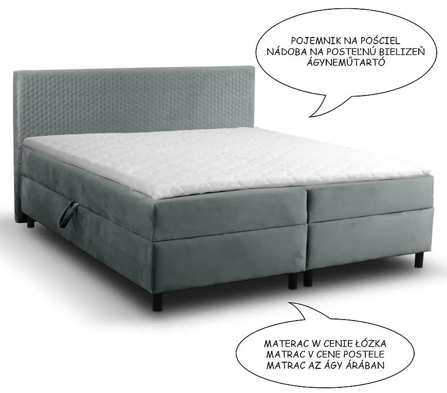 Posteľ Lisa 180x200 Monolith 92