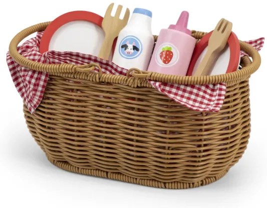 Pikniková sada s košíkom Viga 44676