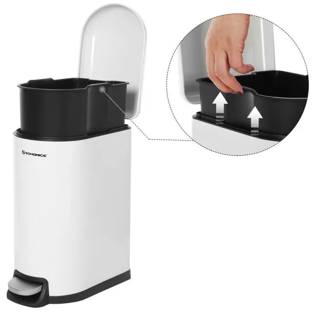 Odpadkový kôš 10 l LTB10WT