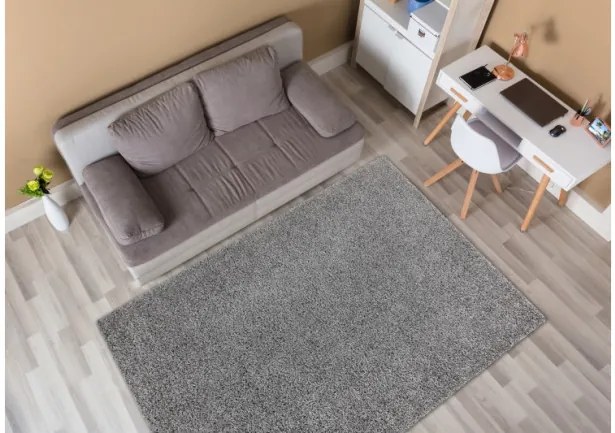 Koberec SOFFI shaggy sivý