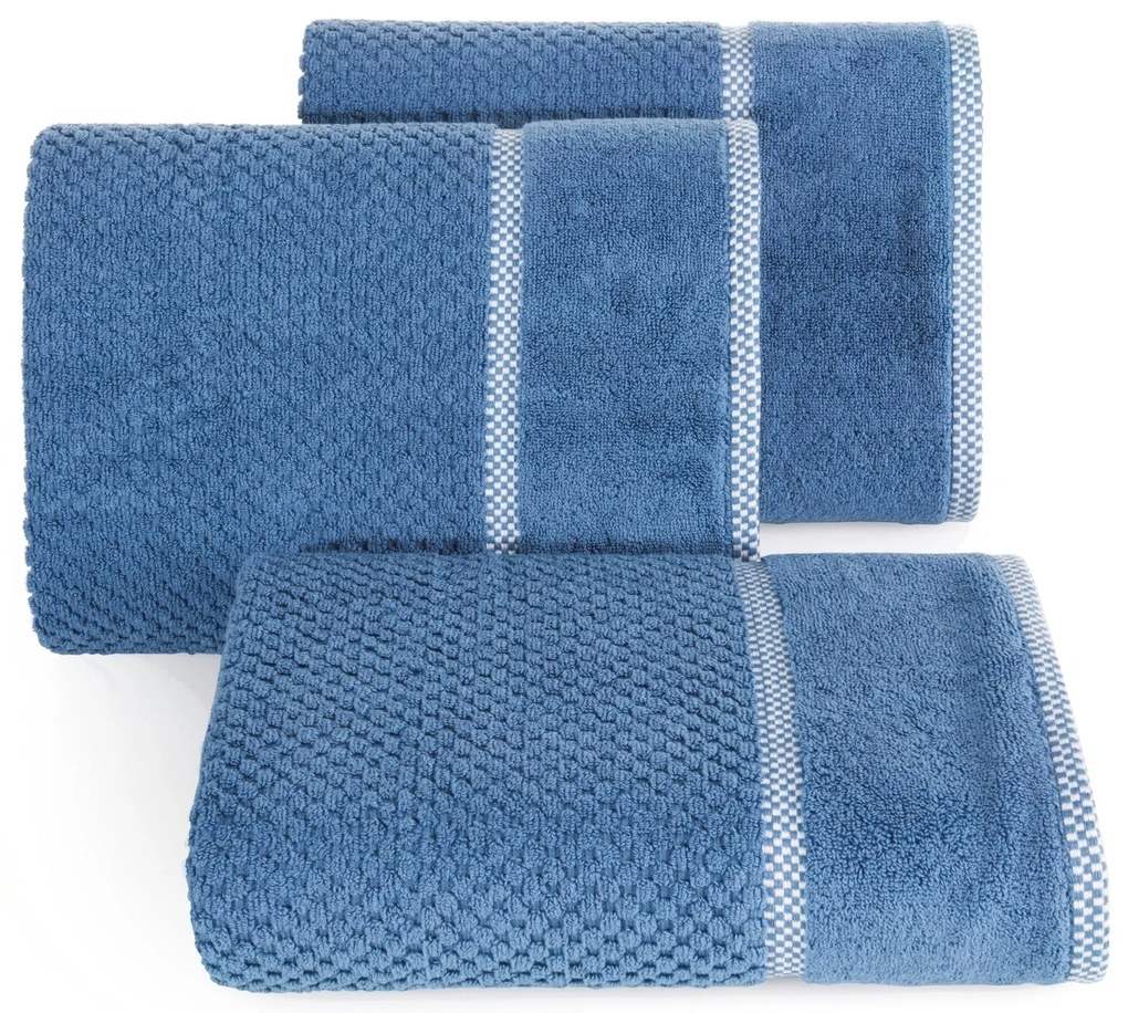 FROTÉ UTERÁK CALEB7 50X90 CM MODRÁ