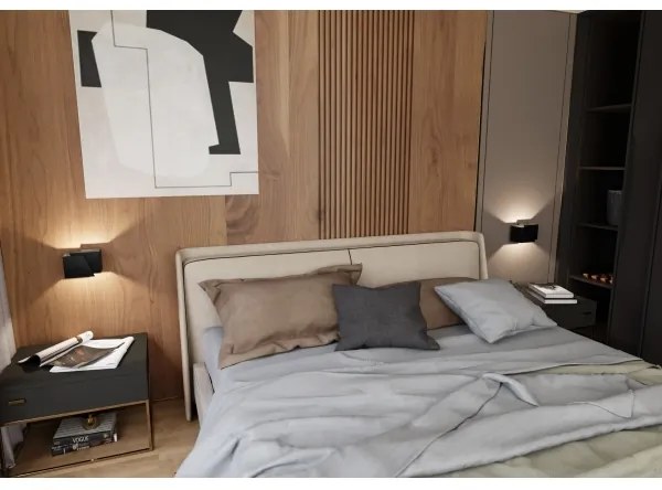 Nástenné svietidlo FROST 1xG9/8W/230V čierna