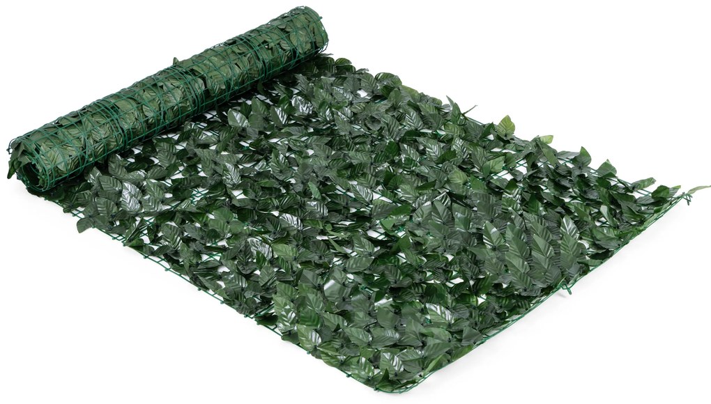 MULTI GARDEN Maskovacia stena 300x100 cm , umelý živý plot - brečtanovo zelená