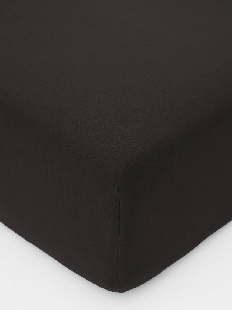 Mušelínová plachta Alexia 200 x 200 cm - tmavo hnedé