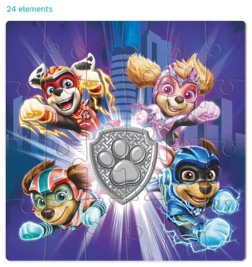 Puzzle Tlapková patrola/Paw Patrol 22x22cm 24 dielikov