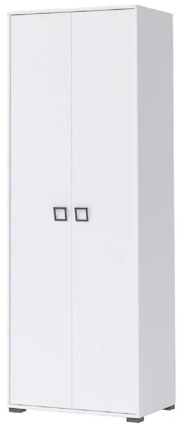 Skriňa 2D Kiki G2P-BE/KI-15 white/white