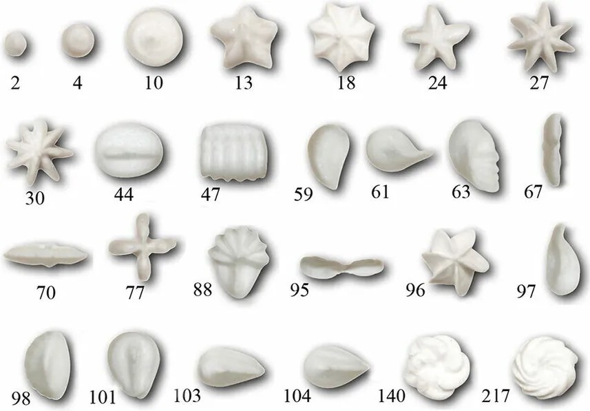 De Buyer 2114.20 Zdobiaca sada na torty ST Steel