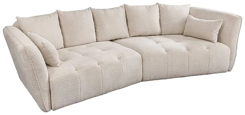 Dizajnová sedačka Wellington 295 cm béžová