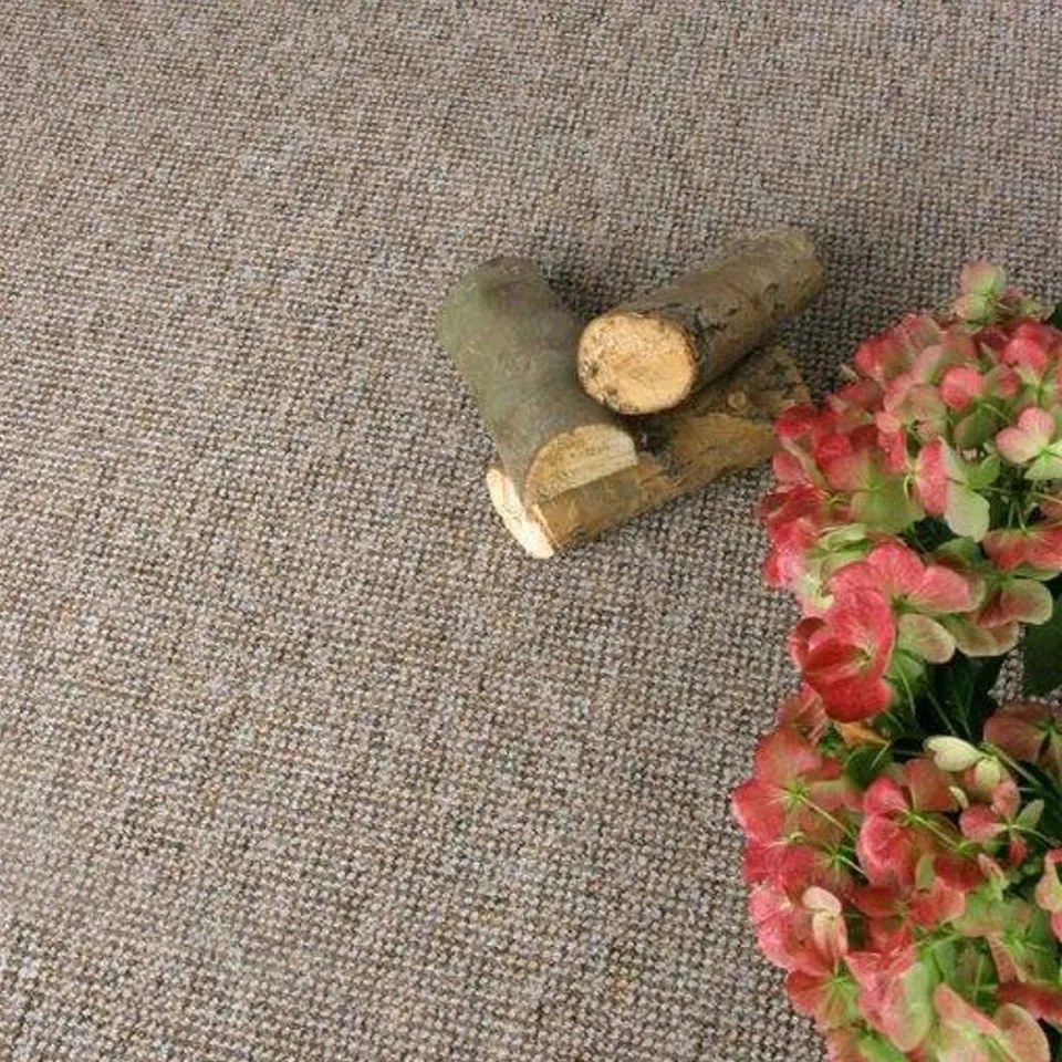 Metrážny koberec Texas 18 cognac, na mieru, šíře 4m,5m, hnedá, filc, chodba / predsieň, Spoltex